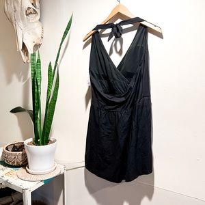 Brand New | Apt 9 Black Wrap Plus Size Dress Swimsuit size XXL (20)